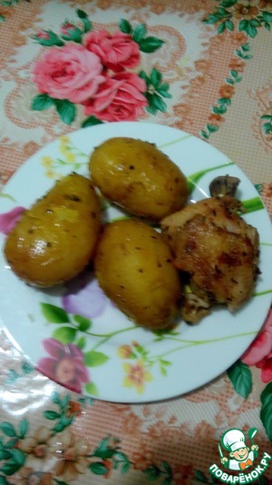 Картопля з куркою в скороварці домашній покроковий рецепт з фотографіями