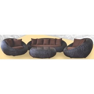 Комплект для відпочинку kiwi з ротанга, плетені меблі з ротанга