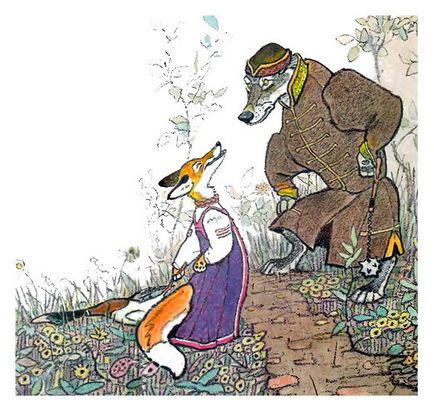 Кот і лисиця, російська народна казка кіт і лисиця, казки для самих маленьких малюків дітей хлопців