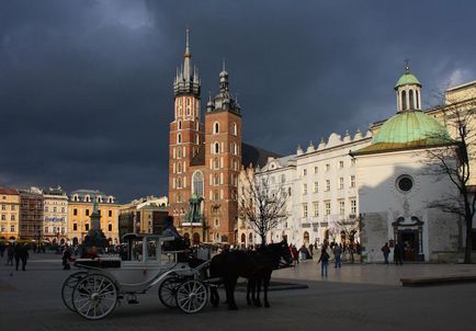 Cracovia pentru două zile principalele atracții ale orașului, pe care trebuie să le vedeți, punct de plecare