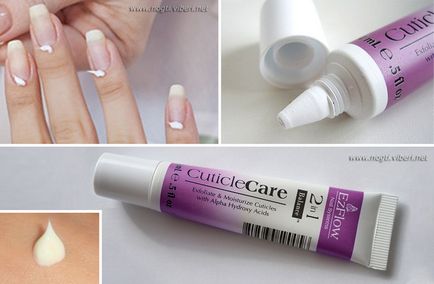 Крем - ексфоліант для кутикули cuticle care 2 in 1 (ezflow)