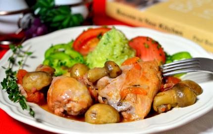 Курячі стегенця по-ліонськи, смачний блог - прості рецепти з фото