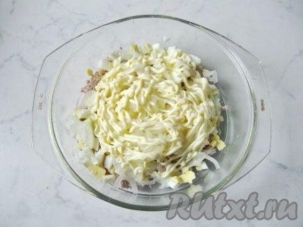 Salata de salata cu calmar - reteta cu fotografie