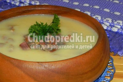 Курячий суп - пюре