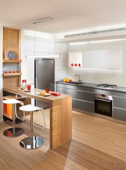 Кухня в стилі модерн 48 фото дизайну кращих кухонних інтер'єрів