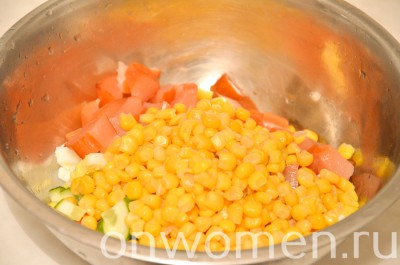 Salata simpla cu reteta de pui uscata cu fotografie