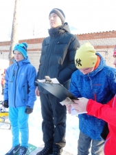 Cursa de schi în sistem - Gundersen, școala № 36