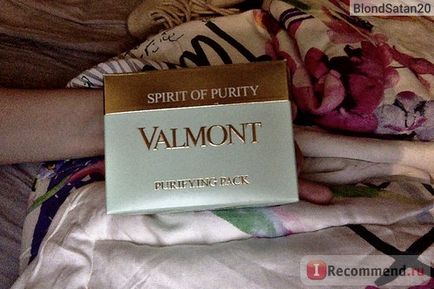 Mască de față valmont spirit de purificare puritate ambalaj - 