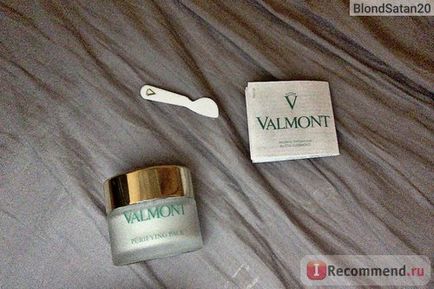 Маска для обличчя valmont spirit of purity purifying pack - «благо чи покарання маска очищає шкіру