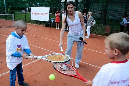 Master-class de Ekaterina Bull și interviu popular despre kuznetsova, sharapova