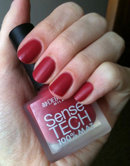 Матовий лак deborah milano sense tech, beauty insider