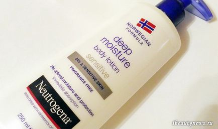 Молочко для тіла neutrogena deep moisture body lotion відгук