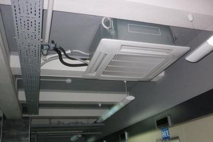 Instalarea aparatelor de climatizare cu casetă