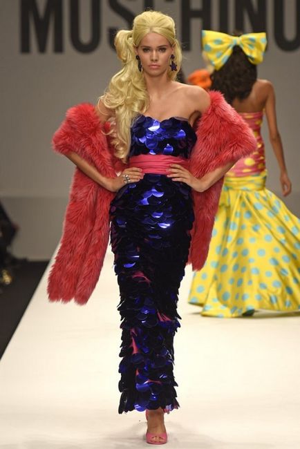 Moschino primavara-vara 2015 - colectie foto in stilul Barbie
