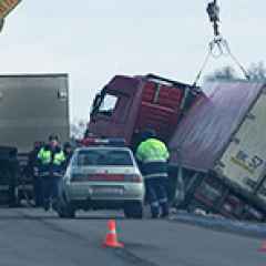 Moscova, știri, videoclipul vagonului răsturnat a paralizat traficul pe Centura de la Moscova