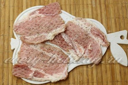 М'ясо під шубою в духовці, рецепт з фото зі свинини з картоплею