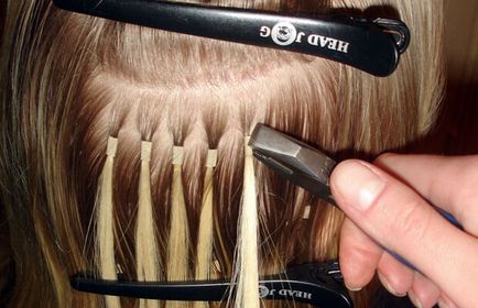 Нарощування волосся - процедура і технології, фото, відео, реконмендаціі