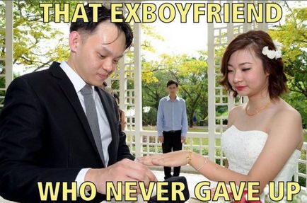 Enjoy! Bride jelentése ennek a fényképnek az esküvő, és megnyerte az interneten (élvezni) Enjoy! Bride jelentése ennek a fényképnek az esküvő, és megnyerte az interneten