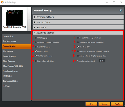 Configurarea managerului hold holdem 2