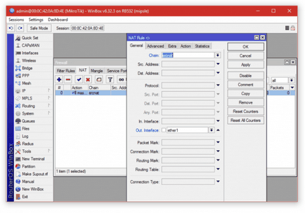 Configurarea mikrotik