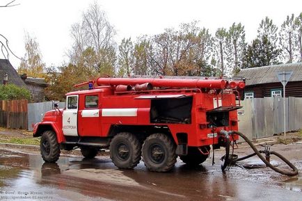 Не є великою екскурсія по пожежному автомобілю