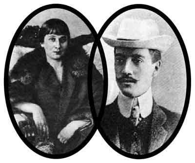Nikolay Gumilev și Anna Ahmatova