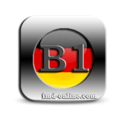 Az általánosan elfogadott ajánlott ismeretek szintje a német nyelv B1