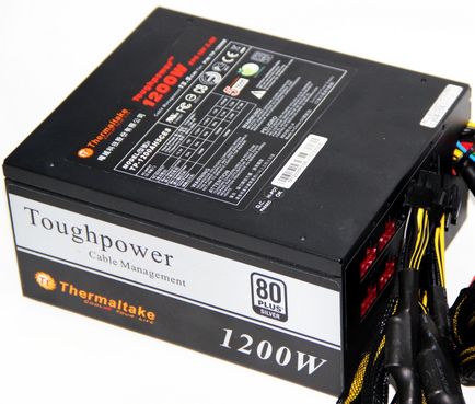 Prezentare generală și testarea sursei de alimentare termică tp-1200m toughpower 1200w - recenzii - totul despre hardware și