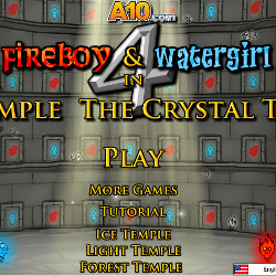 Foc și apă 2 în Templul Luminii joacă online gratuit