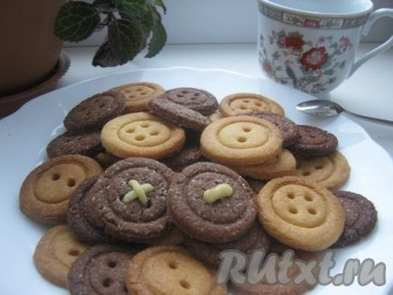 Печиво - гудзики - рецепт з фото