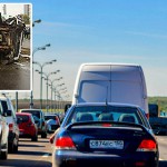 Camionul răsturnat a paralizat Moscova Ring Road, ultimele știri pentru tine