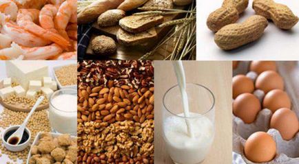 Tipuri alergene alimentare, simptome, medicamente și tratament