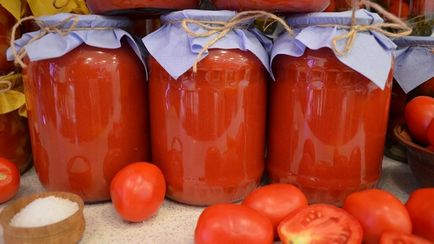 Помідори у власному соку томати на зиму, як зробити, рецепт на століття, зелені, з часником,