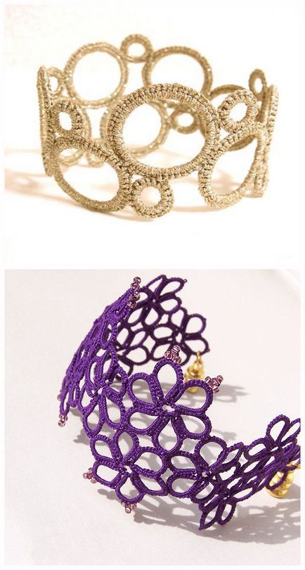 Приголомшливі в'язані браслети, сережки, кольє 150 прекрасних прикрас гачком і спицями - ярмарок