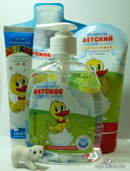 Sampon plăcut pentru spălarea părului copiilor - șampon fitodoktor pentru copii
