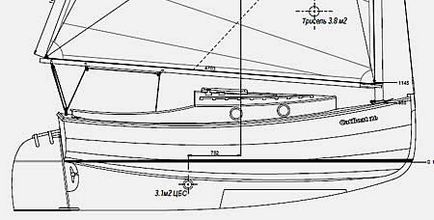 Proiect de 5 metri de barca cu bordură-16