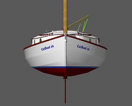 Proiect de 5 metri de barca cu bordură-16