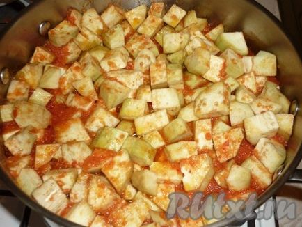 Рецепт баклажанів в томаті на зиму - рецепт з фото