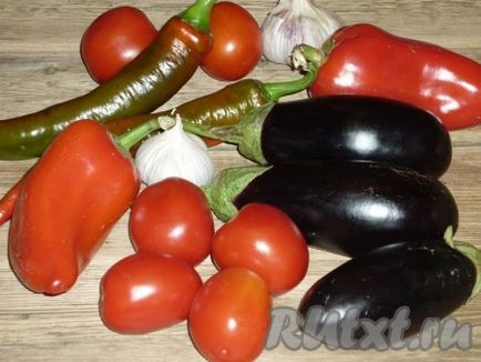 Рецепт баклажанів в томаті на зиму - рецепт з фото