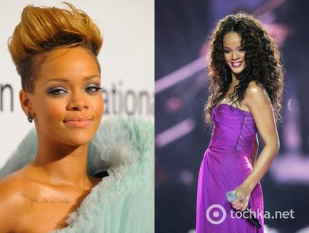 Rihanna evoluția completă a imaginii cântăreței (multe fotografii)