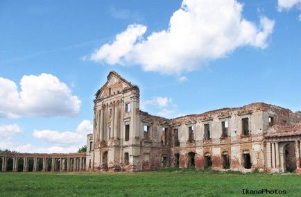 Castelul Ruzhansky legende fotografie istoria familiei castel sapeg în ruzhany