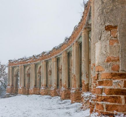 Castelul Ruzhansky legende fotografie istoria familiei castel sapeg în ruzhany