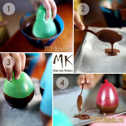 Vase de ciocolată cu propriile lor mâini fotografie - design - decor de mâini proprii