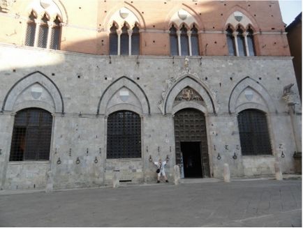 Siena látványossága a középkori város