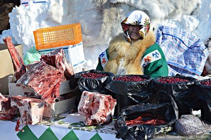 Összeszedte a rénszarvas pásztorok, vadászok és halászok a falu Russkinskaya, visszajelzést turisták aprel2011