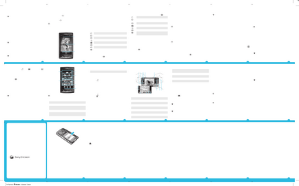 Sony Ericsson Timescape, wi-fi, egy web böngésző, használati útmutatót a Sony Ericsson X10i,