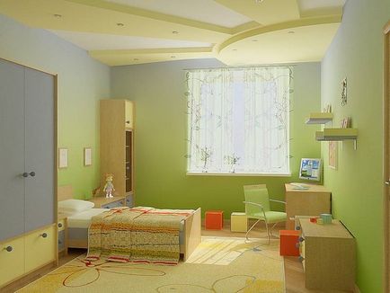 Consiliile psihologilor privind proiectarea interiorului camerei pentru copii și alegerea florilor pentru grădiniță, fotografie,