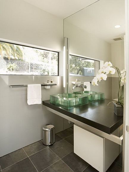 Скляні раковини для ванної кімнати накладні або окремо стоять - моделі, огляд