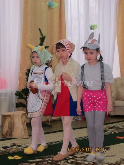 Сценарій вистави в дитячому садку для дітей старшого дошкільного віку (5-7 років)