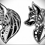 Wolf tatuaje schițe, variante, idei și imagini
